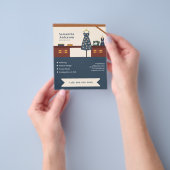 Naaister en kleermaker flyer (Hand)