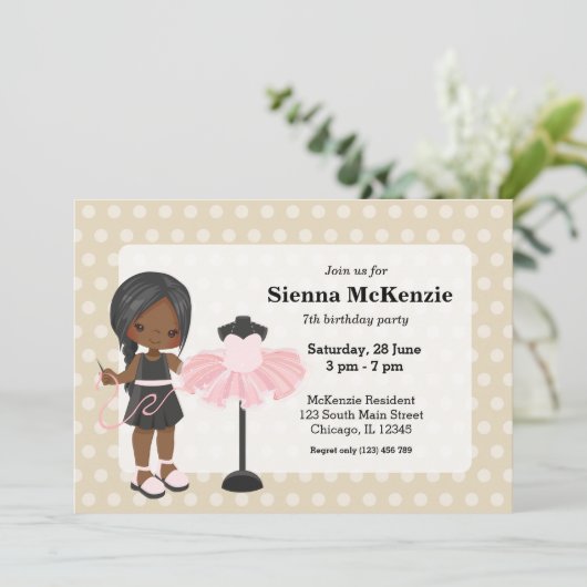 Naaister Kaart (Staand voorkant)