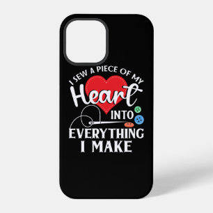 Naaister Quilten Breien iPhone 12 Pro Hoesje
