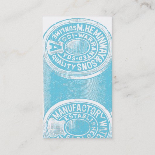 naaister van schroefdraad visitekaartje (Voorkant)