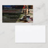 naaisternaaien op maat visitekaartje (Voorkant / Achterkant)