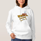 Naaitafel en machine hoodie (Voorkant)