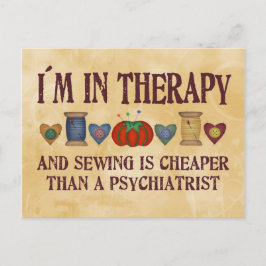 Naaitherapie Briefkaart