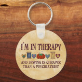 Naaitherapie Sleutelhanger (Voorkant)