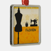 Naaivaartuigen Dress Form Mode Essentials Metalen Ornament (Rechts)