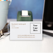 Naaiveranderingen met een schaar visitekaartje