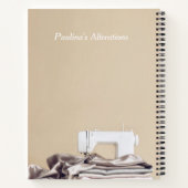 naaiveranderingen naaister notitieboek (Achterkant)