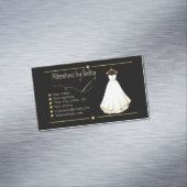 Naaiveranderingen op maat magnetisch Visitekaartje (Voorbeeld)