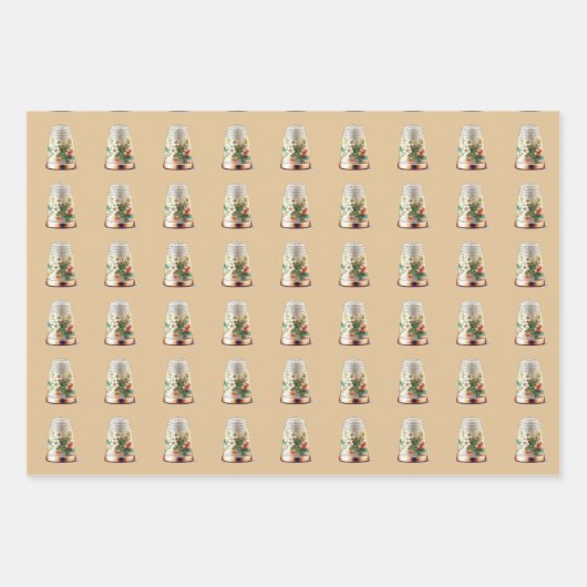  naaivingerhoedjes inpakpapier vel (Voorkant 2)