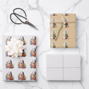  naaivingerhoedjes inpakpapier vel