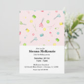 naaiwerk kaart (Staand voorkant)