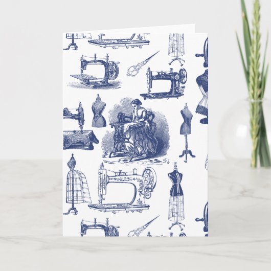 naaiwerk kaart (Voorkant)