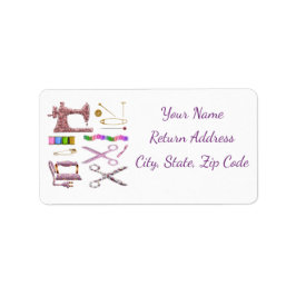 Naaiwerk Kleren Ontwerp Personaliseer Adres Etiket