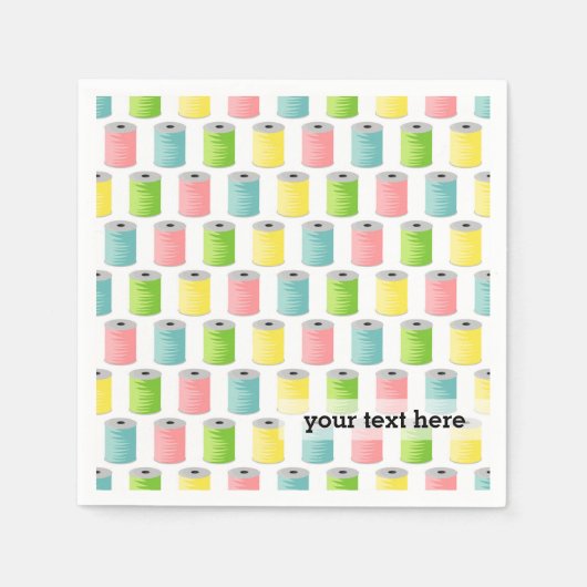 naaiwerk servet (Voorkant)