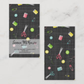 naaiwerk visitekaartje (Voorkant / Achterkant)