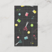 naaiwerk visitekaartje (Achterkant)