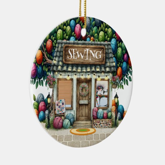 NAAIWINKEL Keramisch Ornament (Rechts)