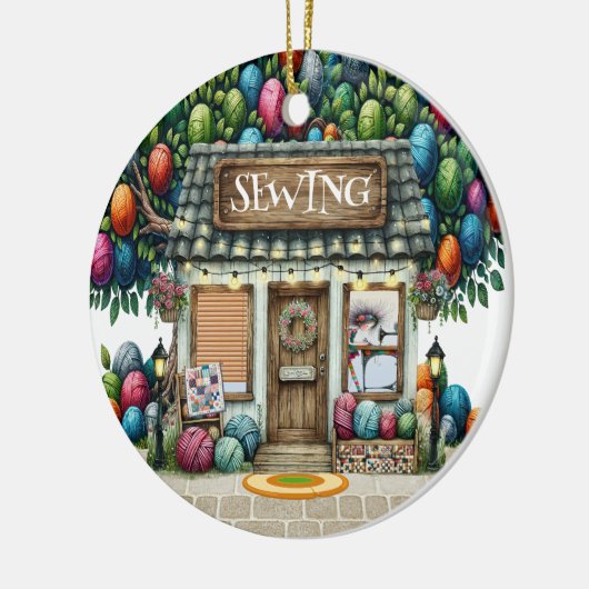 NAAIWINKEL Keramisch Ornament (Links)