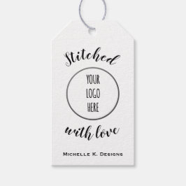 Naaiwinkel + Logo/handgemaakte, handgemaakte, cade Cadeaulabel