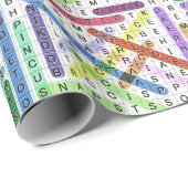 Naaiwoord maken Zoeken Cadeaupapier (Rol Hoek)