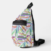 Naaiwoord maken Zoeken Sling Bag (Rechterhoek)