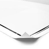 Naakt in een kunstvlinder perfect poster (Hoek)