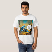 Naakt zijn t-shirt (Voorkant volledig)