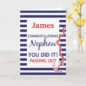 Naakte Britse marine-ankerplaats feliciteert Kaart (Gele Bloem)