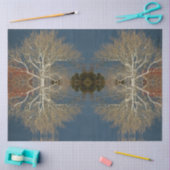 naakte donkere skies originele foto - omver tissuepapier (Craft)