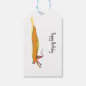 naaktslak cadeaulabel (Voorkant)