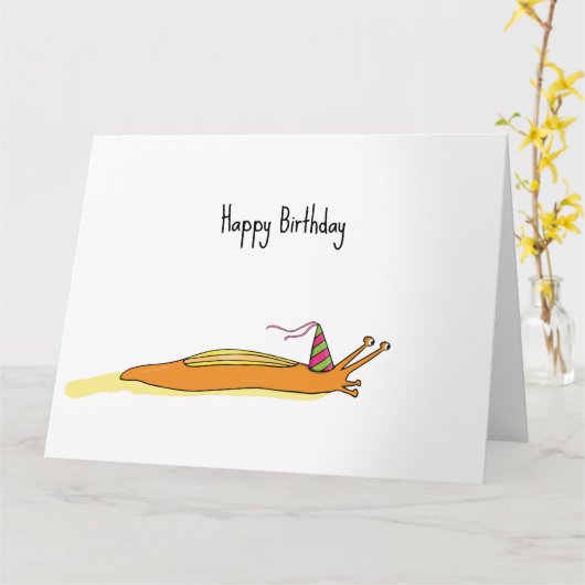 naaktslak kaart (Gele Bloem)