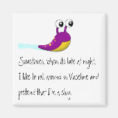 naaktslak vierkante magneet (Voorkant)