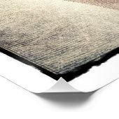 Naakvintonijn met een frame perfect poster (Hoek)