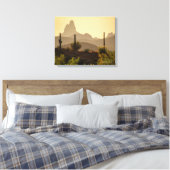 Naald AZ 20x16 van het zuidwestelijke woestijngebe Canvas Afdruk (Insitu (Slaapkamer))