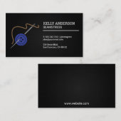 Naald Draad en Knoop | Naaien Visitekaartje (Voorkant / Achterkant)