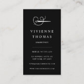 Naald en draad | Aanpassingen zeemacht Visitekaartje (Achterkant)