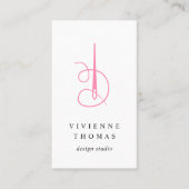 Naald en draad | Aanpassingen zeemacht Visitekaartje (Voorkant)