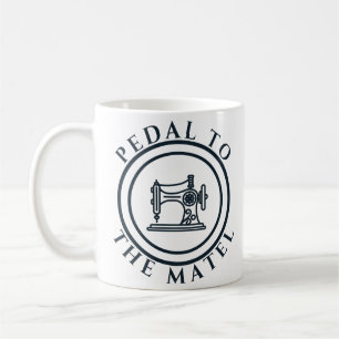Naald en draad liefhebber koffiemok