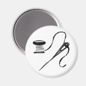 Naald en draad magneet (Voorkant / Achterkant)