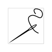naald- en draadstempel rubberstempel (Afrduk)