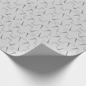 Naald- en tapekaarten cadeaupapier (Hoek)