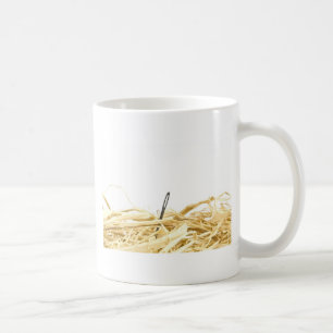 naald in een hooiberg koffiemok