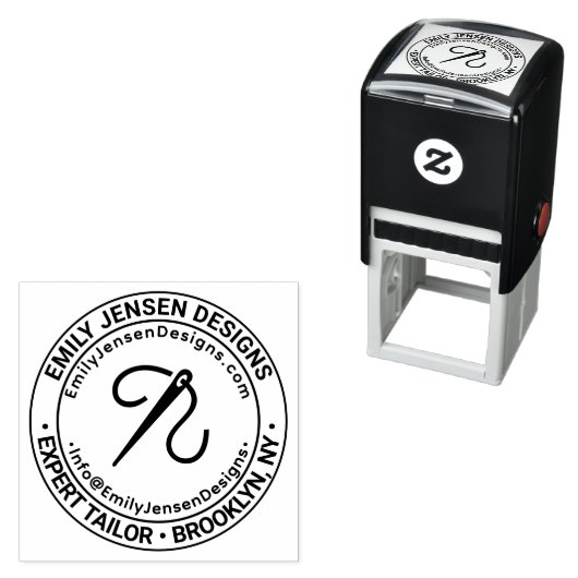 Naald Naai Bedrijfsnaam Locatie URL E-mail Zelfinktende Stempel (In situ)