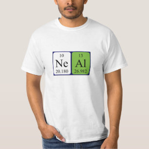 Naald periodiek shirt
