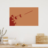 Naald Poster (Keuken)