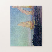 Naald voor Etretat Low Tide Monet Fine Art Legpuzzel (Verticaal)
