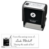 Naald voor naaien en draad Aangepast Zelfinktende Stempel (In situ)