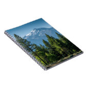 Naaldbomen met bergachtergrond notitieboek (Rechterzijde)