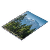 Naaldbomen met bergachtergrond notitieboek (Linkerzijde)