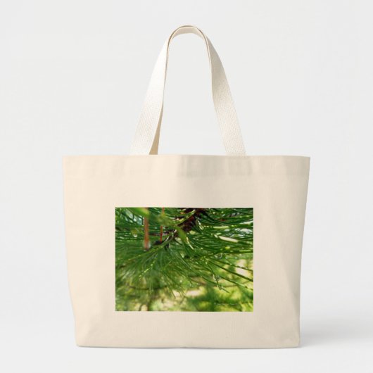 Naalden & druppels grote tas (Voorkant)